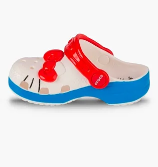 Сандалі дитячі CROCS Classic Hello Kitty I Am White/Red 209469-100