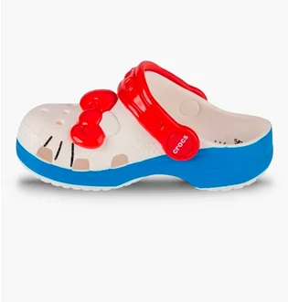 Сандали детские CROCS Classic Hello Kitty I Am White/Red 209469-100