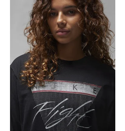 Лонгслив женский Air Jordan T-Shirt Black FD7205-010