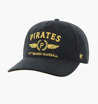 Кепка унісекс 47 Brand Pittsburgh Pirates Sky High Black SKYLC20EWP-BK