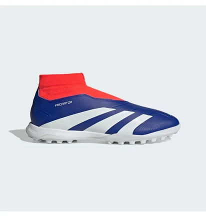 Сороконіжки унісекс Adidas Predator League Laceless Turf Boots Blue/Red IF6385