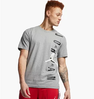 Футболка чоловіча Air Jordan Jumpman Graphic Grey Bv0086-091
