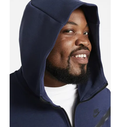 Толстовка чоловіча Nike Sportswear Tech Fleece Blue CU4489-410