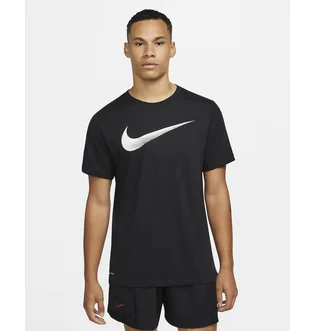 Футболка мужская Nike Dri-Fit Men’S Swoosh Training T-Shirt Black CZ9724-010