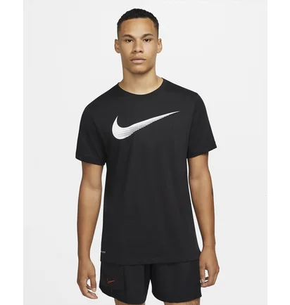 Футболка чоловіча Nike Dri-Fit Men’S Swoosh Training T-Shirt Black CZ9724-010