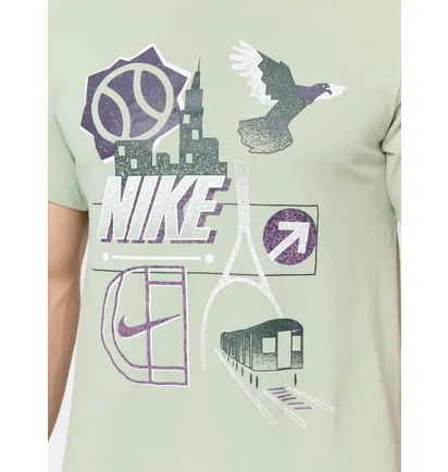 Футболка мужская Nike Court Dri Fit New York Olive FZ8109-370