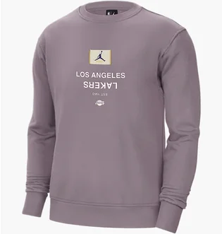 Свитшот мужской Nike Lal Flc Crew Violet FV8349-524