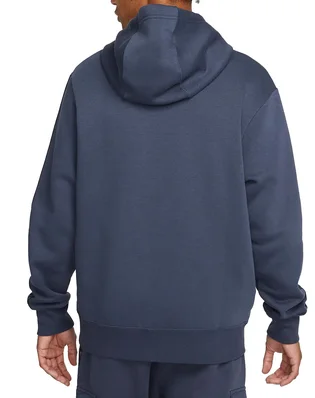 Худи мужское Nike M Nsw Repeat Sw Flc Po Hood Bb Blue Dx2028-437