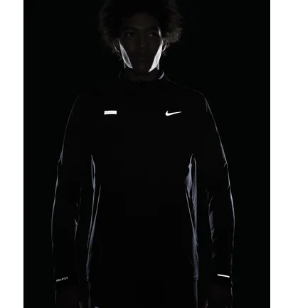 Кофта чоловіча Nike Element Flash Dri-Fit 1/2-Zip Running Top Black FB8556-010