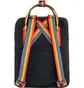 Рюкзак унисекс Fjallraven Kanken Rainbow Mini Black 23621.550-907