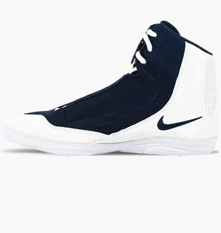 Борцівки унісекс Nike Inflict 4 Wrestling White/Blue HM9674-101