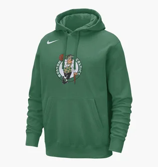 Худи мужское Nike Nba Boston Celtics Club Green FB4746-312