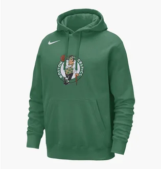 Худи мужское Nike Nba Boston Celtics Club Green FB4746-312