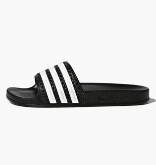Тапочки дитячі Adidas Adilette Slides Black/White Ba7130