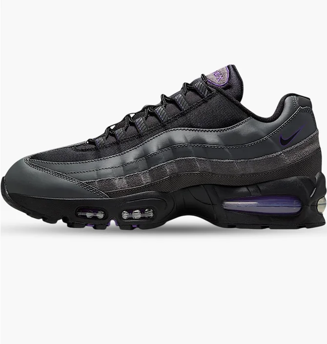 Кросівки чоловічі Nike Air Max 95 Og Black/Grey IH1228-001