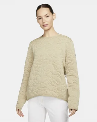Лонгслив женский Nike Dri-Fit Long-Sleeve Golf Mid Layer Beige DO6790-250