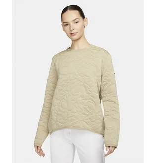 Лонгслив женский Nike Dri-Fit Long-Sleeve Golf Mid Layer Beige DO6790-250