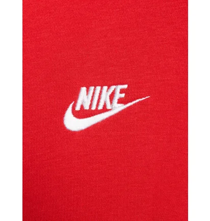 Толстовка жіноча Nike W Nsw Club Flc Fz Hoodie Std Red DQ5471-657