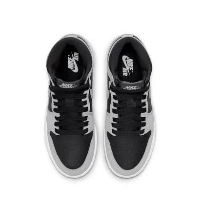 Кросівки дитячі Air Jordan 1 Retro High Og Gs Black/Grey 575441-035