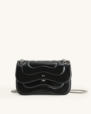 Сумка жіноча JW PEI Tina Quilted Chain Crossbody Black BB2023BG74156JWP