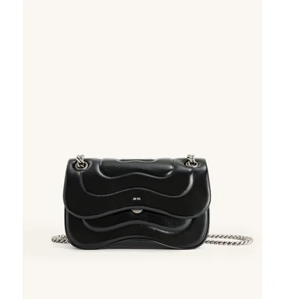 Сумка жіноча JW PEI Tina Quilted Chain Crossbody Black BB2023BG74156JWP
