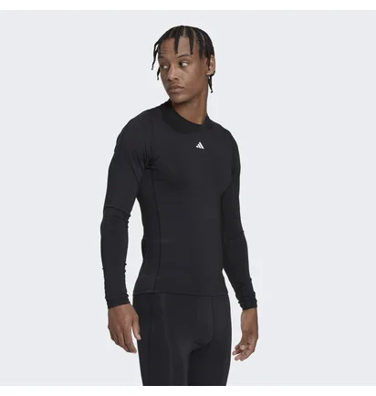 Лонгслив мужской Adidas Techfit Training Long Sleeve Black Hk2336
