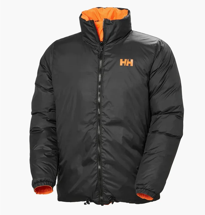 Куртка мужская Helly Hansen Reversible Down Jacket Black/Orange 53890-325