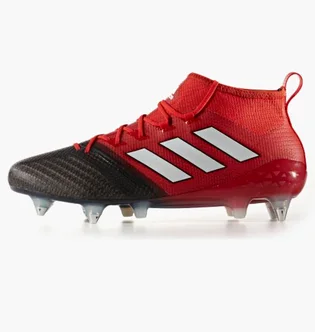 Бутсы мужские Adidas Ace 17.1 Red/Black Ba9188