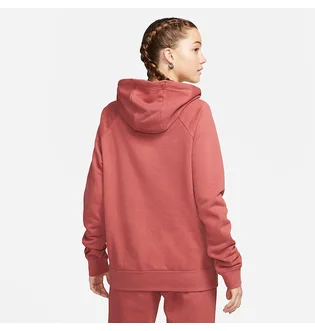 Худи женское Nike Sportswear Essential Fleece Orange DX2319-691