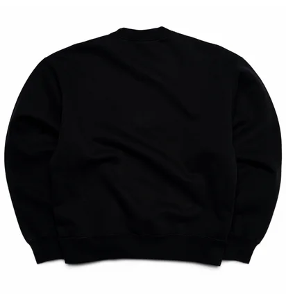 Свитшот унисекс Nike X Stussy Washed Fleece Crewneck Black Do5310-010