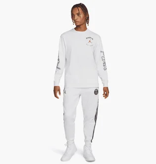 Штаны мужские Air Jordan X Paris Saint Germain Fleece Pant White Db6502-051