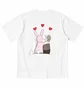 Футболка детская Uniqlo Kaws Warhol Pink Bunny White 341-476350