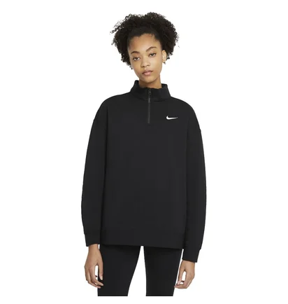 Толстовка жіноча Nike W Nsw Trend 1/4-Zip Fleece Black DC5424-010