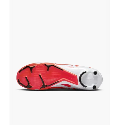 Бутси унісекс Nike Mercurial Vapor 15 Academy Multi-Ground Soccer Cleats White/Red DJ5631-600