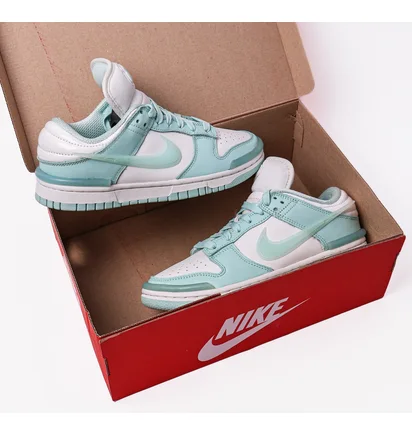Кросівки жіночі Nike Dunk Low Twist Shoes Turquoise/White DZ2794-101