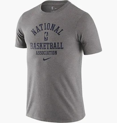 Футболка чоловіча Nike Nba Team 31 Courtside Dri-Fit Grey DA6490-063