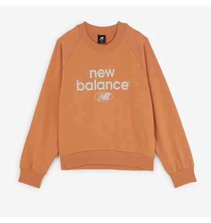 Світшот жіночий New Balance Sweat Crew Graphic Essential Orange WT31508SEI