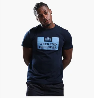 Футболка мужская Weekend Offender Mcmoney Blue WOSTS534-NAVY