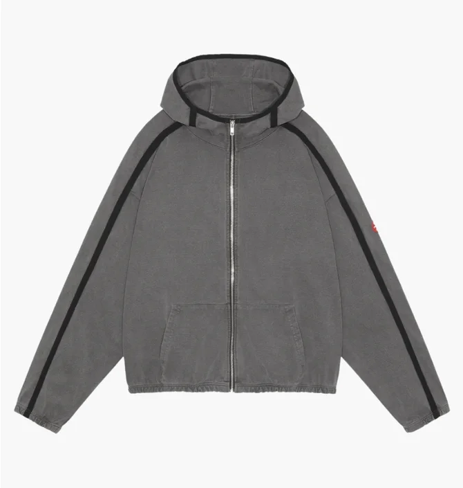 Толстовка чоловіча cav empt Overdye Taped Grey CES26CS17