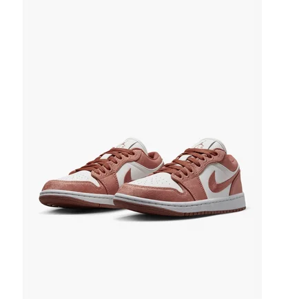 Кроссовки женские Air Jordan 1 Low Se WomenS Shoes White/Orange FN3722-801