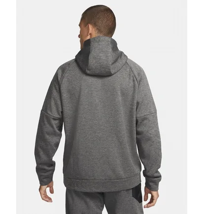 Худи мужское Nike M Nk Tf Hd Po Swoosh Grey Dq5401-071