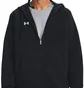 Толстовка мужская Under Armour Hooded Sweatshirt Ua Rival Fleece Fz Hoodie-Blk Black 1379767-001