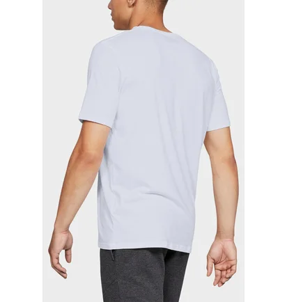 Футболка мужская Under Armour Sportstyle Logo Ss White 1329590-100