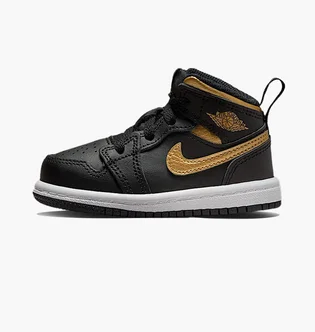Кроссовки детские Air Jordan 1 Mid Black DQ8425-071