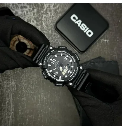 Часы мужские Casio Standard Tough Solar Combi AQ-S810W-1A2VEF