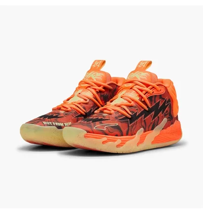 Кросівки чоловічі Puma X Lamelo Ball Mb.03 Halloween Basketball Shoes Orange 311176-01