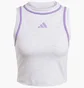 Майка женская Adidas Essentials Color-Pop White/Violet JN6988