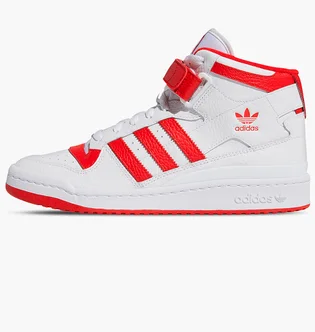 Кросівки чоловічі Adidas Forum Mid White/Red GY5819