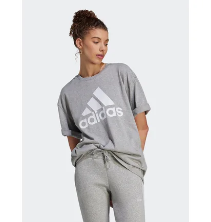Футболка женская Adidas W Bl Bf Tee Grey IL3322