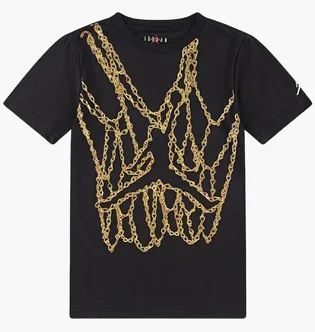 Футболка детская Air Jordan Jdb Mj Brand Jm Chain Black 95D627-023